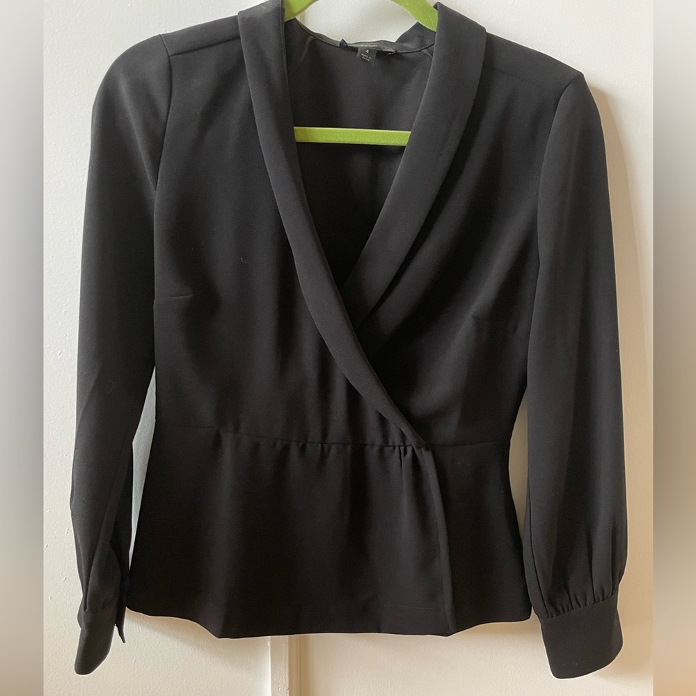 J.Crew Drapey Wrap Blouse